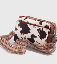 Load image into Gallery viewer, Cow print purse
